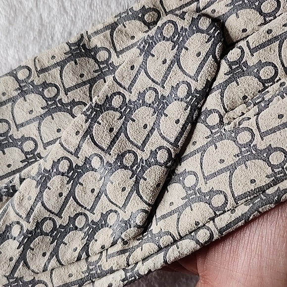 Vintage CHRISTIAN DIOR Monogram Logo Leather Gloves - Picture 5 of 12